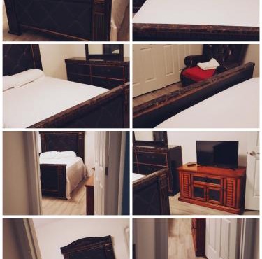 A beautiful queen bedroom