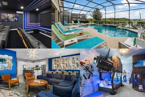 A+ Villa with Space & Sea Theme BRs, Theater, Arcade