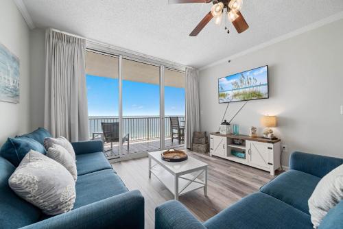 Beach Club C-905 Direct Gulf Front Sleeps 7 Stunning Views Resort