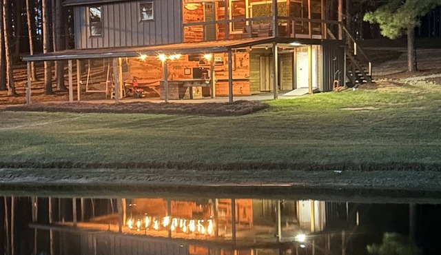 Cabin overlooking lake with great fishing!