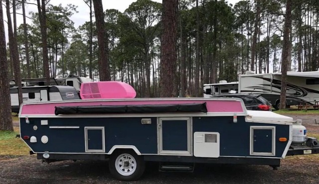Camp with Little Lulu.
