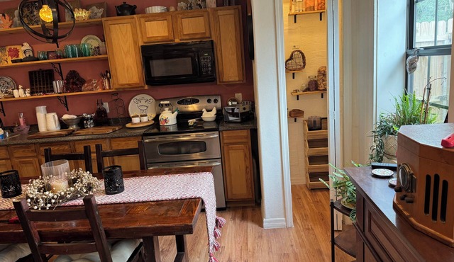 Charming furnished artist country cottage with WiFi and AC in Palatka.