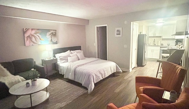 Charming studio in cool East Point with AC