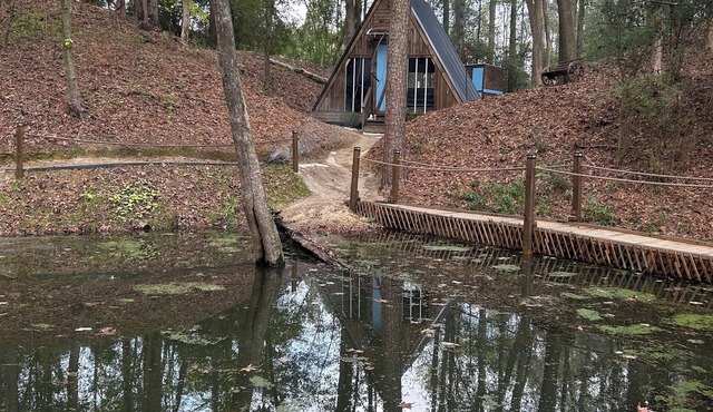 Cozy 1-bedroom Aframe cabin With Wifi