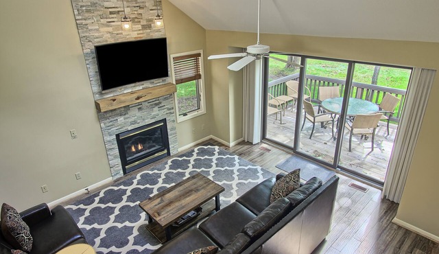 Crystal Mountain Condo on the Betsie Valley 18th hole