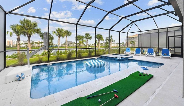 Entertainment-Filled Getaway with Private Pool, Arcade & Resort Perks