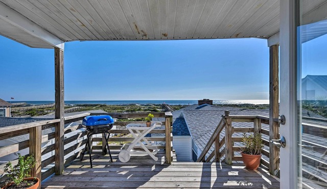 Fernandina Cottage w/Deck + Direct Beach Access!