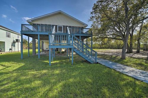Fish at Canalfront Bay St Louis Home - Dock & Deck