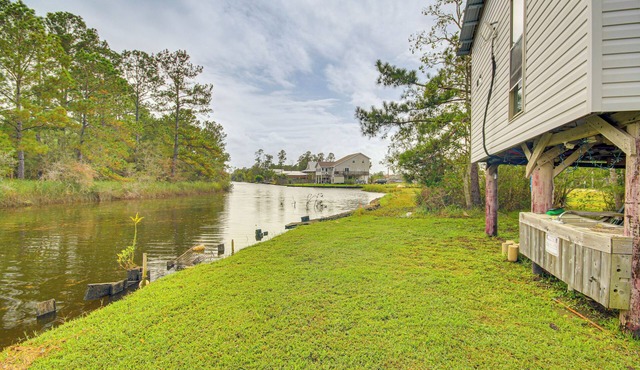 Fishing On-Site: Waterfront Home in Bay St Louis