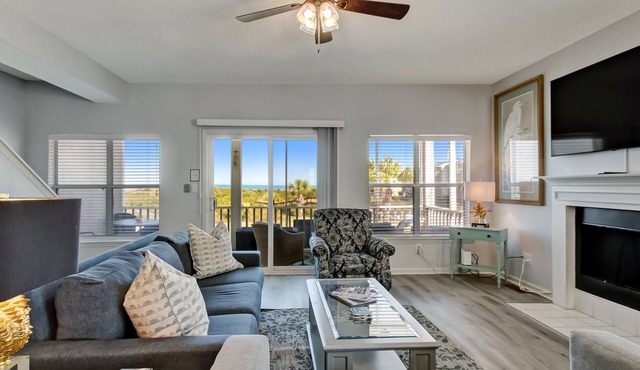 Heated Pool Access | Family friendly Beach Home | Ocean view | By Southern Belle Tybee