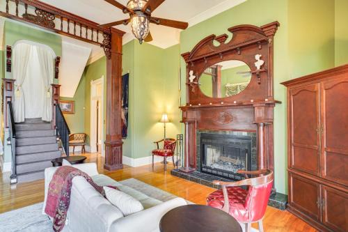 Historic Home w/Wraparound Porch + Private Yard!