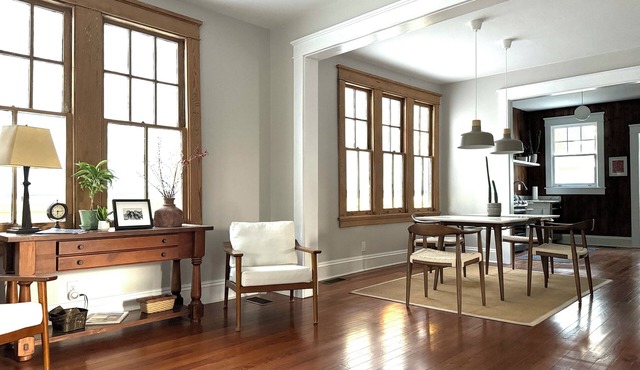 Historic Mid Century Renovation, 3 story house,