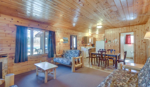 Lake Access, Boat Slip: Wooded Park Rapids Cabin! in Park Rapids