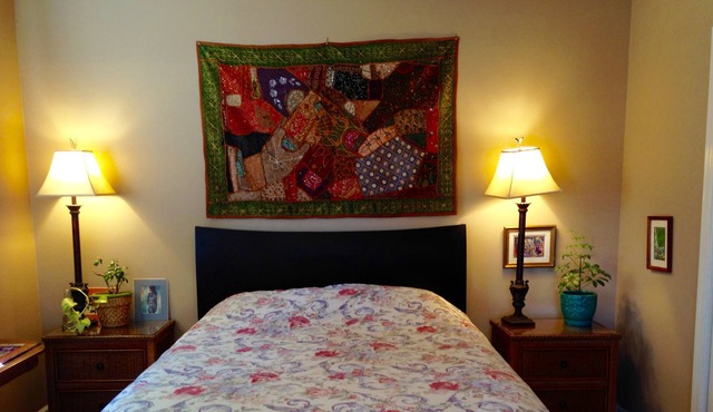 Lovely furnished studio, 60 days min, safe & quiet, close to all hospitals