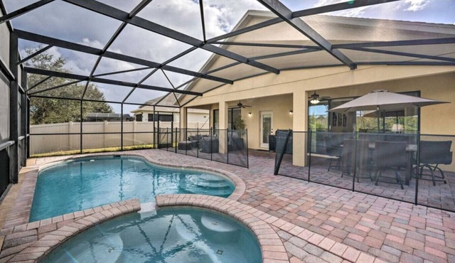 Lux 4BR Near Disney w/Private Pool