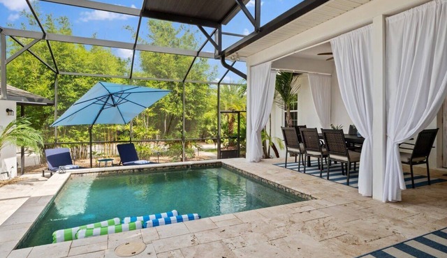 Luxury Palm Coast Beach Home w/Pool & Golf Cart