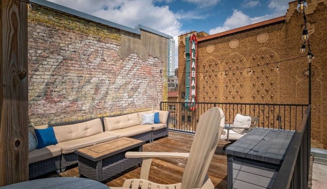 Luxury Penthouse Loft with Private Rooftop Deck