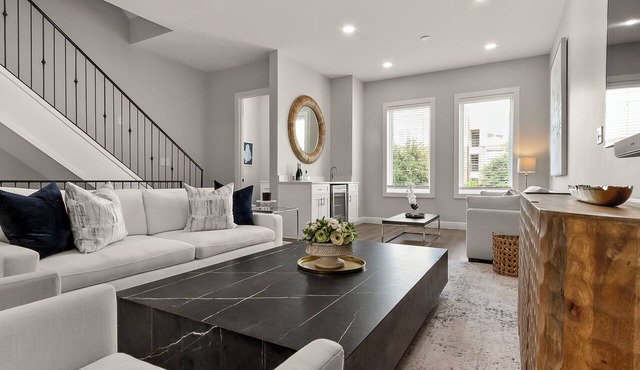 New! Luxury Rooftop Townhome | Walk to Stadium