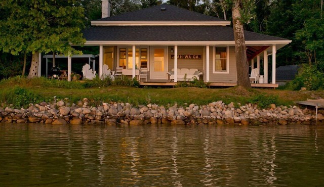 Now Booking Summer Vacations at Enchanting, Historic Cottage on Lake Bellaire