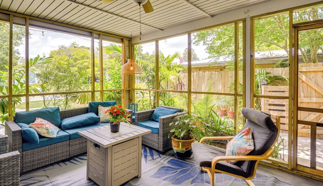 'Palm Bungalow' Near Dtwn St Augustine & Beaches!