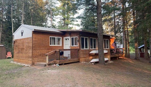 Peaceful Cabin with Boat Dock along the Black River