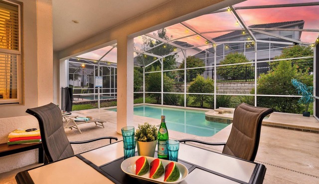 Pool home w/game room & free water park access