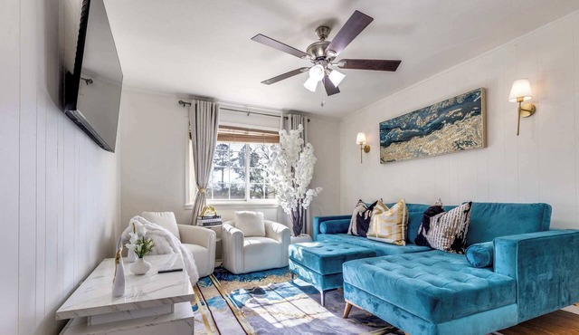 Quiet-Block 2BR · Fast WiFi · Near SFA