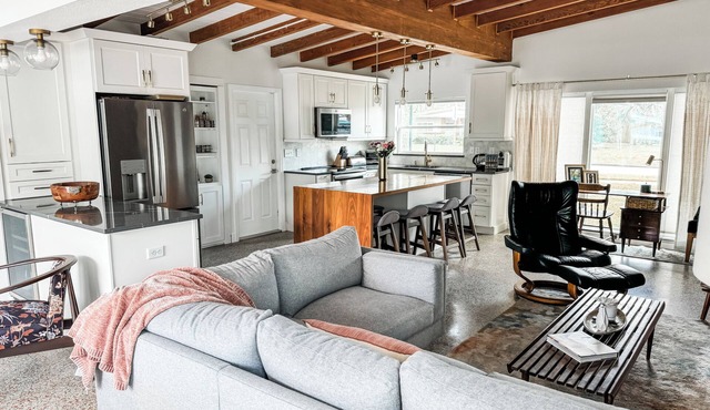 Renovated Mid-Century Modern 3 bedroom Home with Fenced In Backyard in Orlando