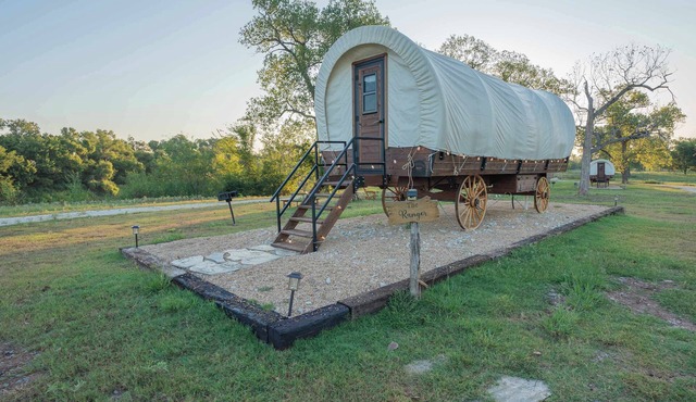 River Front Old West Wagons in Chilton