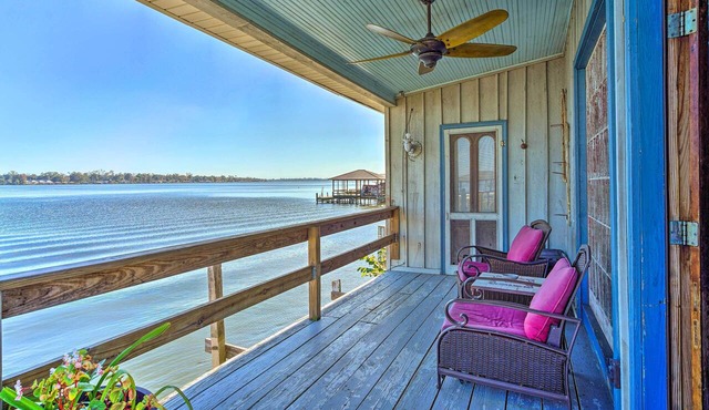 River Waterfront Retreat w/Dock & Fire Pit