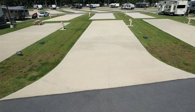 RV Lot at Whispering Pines RV Resort - 5 Miles to the Beach!