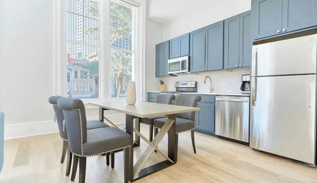 Sleeps 16 | 4 Units, Steps to the French Quarter | The Harlequin by AvantStay