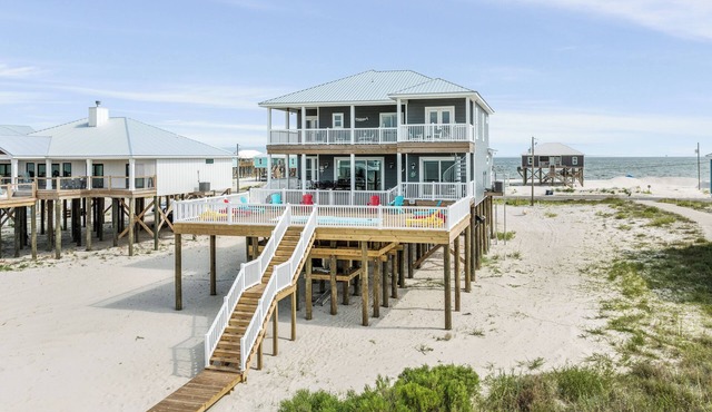 Sound Front Home with Private Pool & Gulf Views.