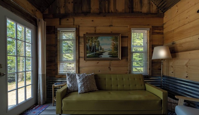 "Starlight Cabin" Off-Grid Tiny Home on Lake Huron