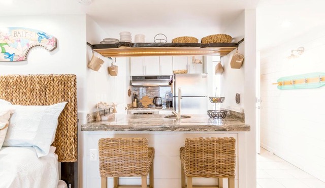 Stunning Ocean Views STEPS from the Beach with Pool! Fabulous 4th Floor Studio!