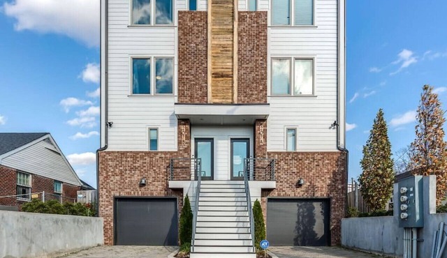 Two side-by-side homes for groups near Nissan Stadium