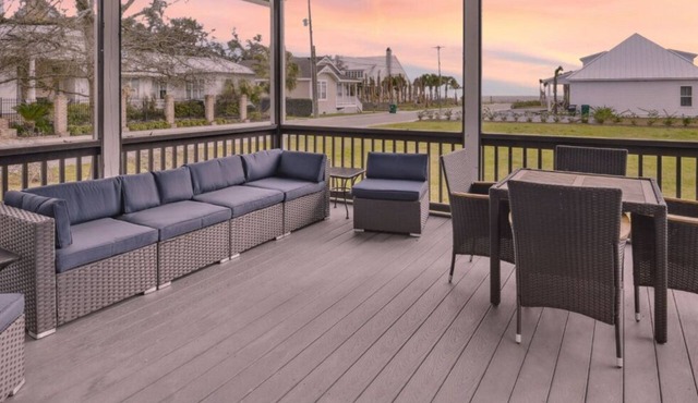 Walk to Beach & Downtown BSL | Gulf Views, Pet Friendly!