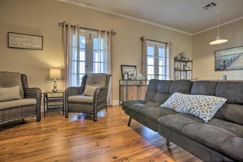 Water Views & Private Dock! Madisonville Townhome