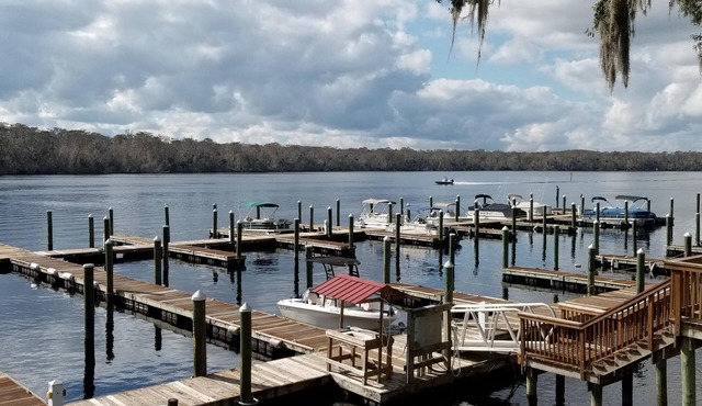 Winter Paradise on the St. Johns River w/deep water boat slip