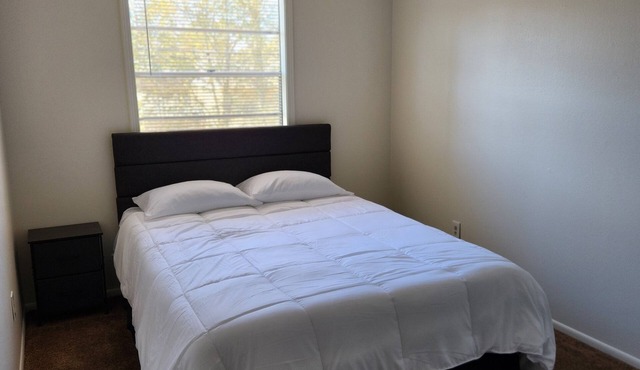Your choice of room w/a private bathroom and dedicated half-bath.