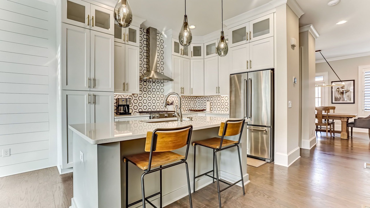 Photo of Kitchen in Hitch Village - Fred Wessels Homes