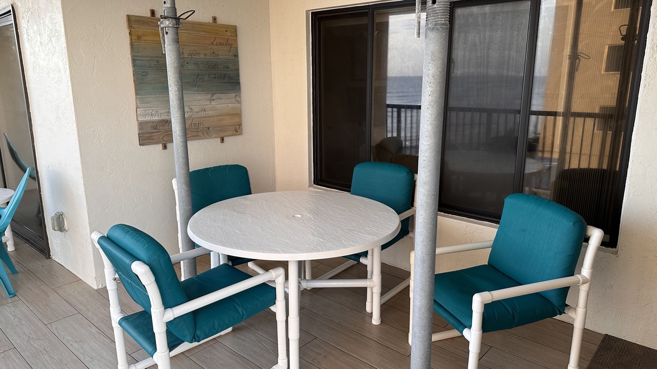 Photo of Patio Balcony in Daytona Beach Shores