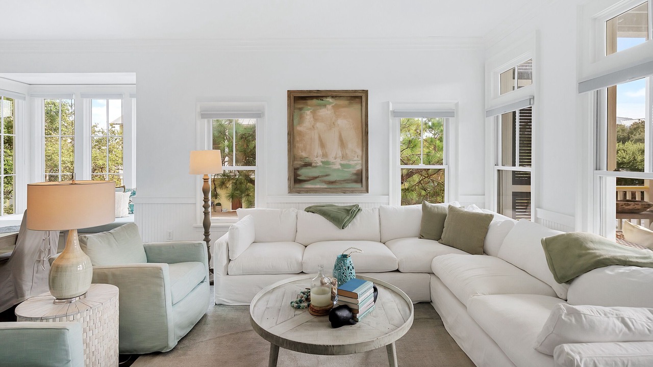 Photo of Livingroom in Watercolor