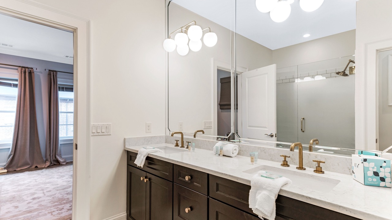 Photo of Bathroom in Hitch Village - Fred Wessels Homes