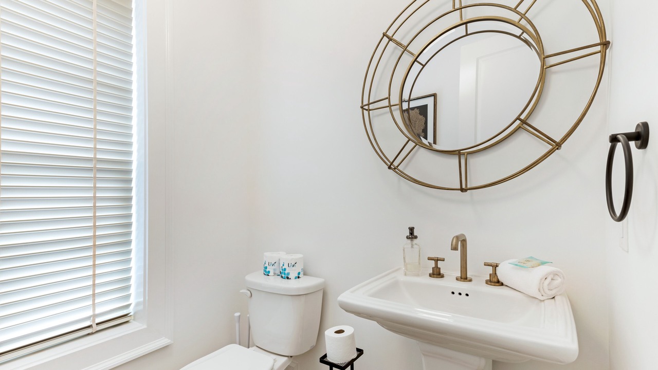 Photo of Bathroom in Hitch Village - Fred Wessels Homes