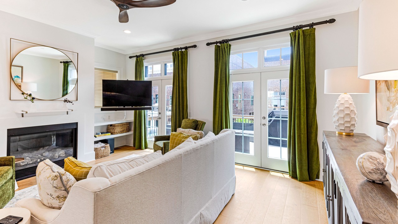 Photo of Livingroom in Hitch Village - Fred Wessels Homes