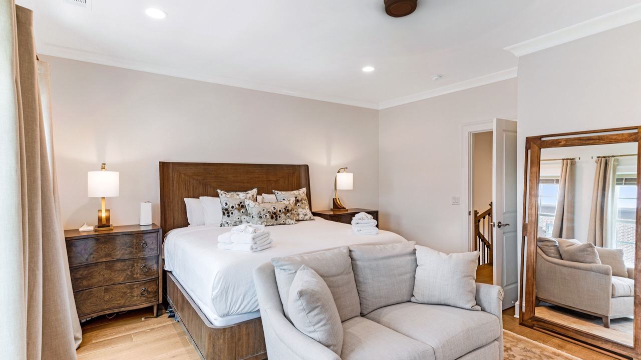 Photo of Bedroom in Hitch Village - Fred Wessels Homes