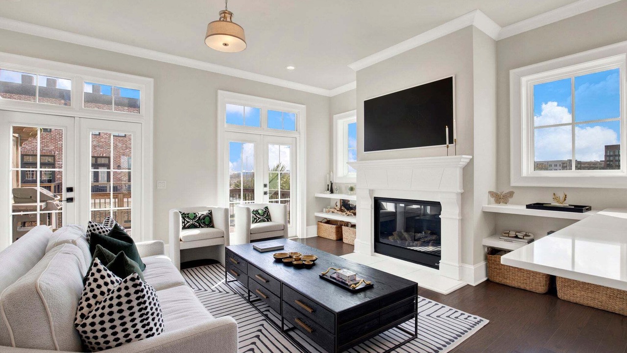 Photo of Livingroom in Hitch Village - Fred Wessels Homes