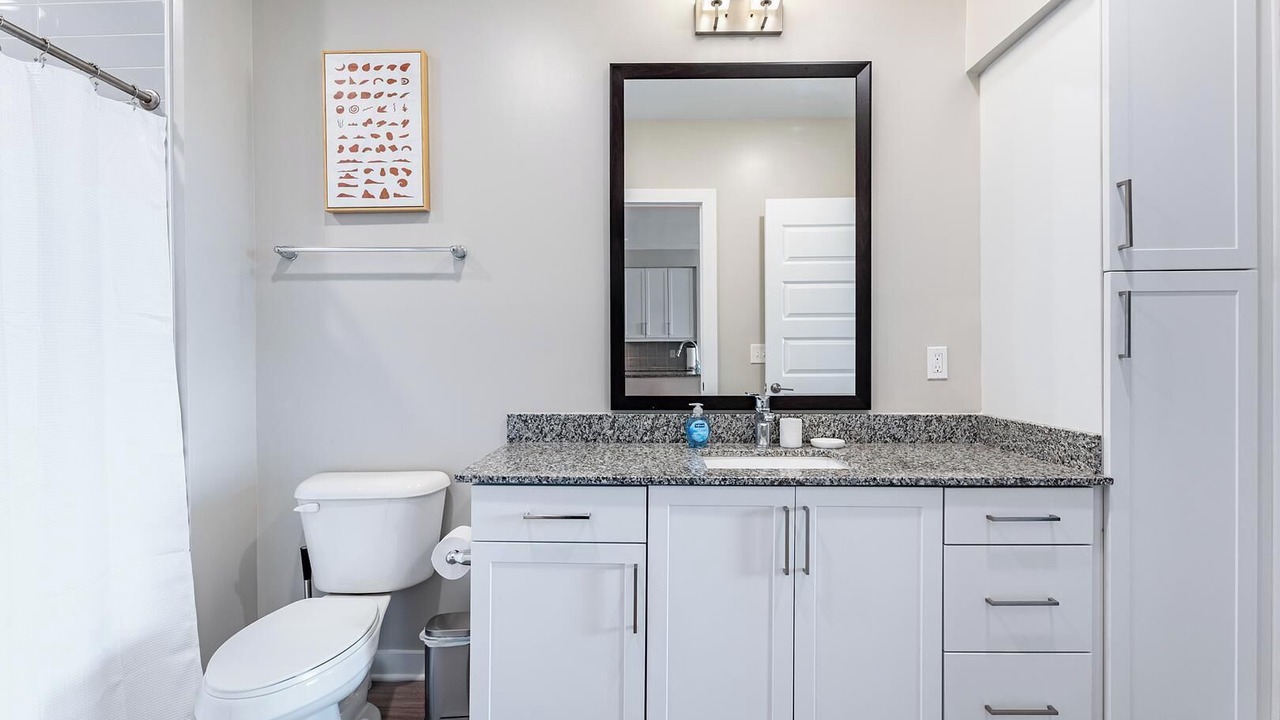 Photo of Bathroom in Hitch Village - Fred Wessels Homes