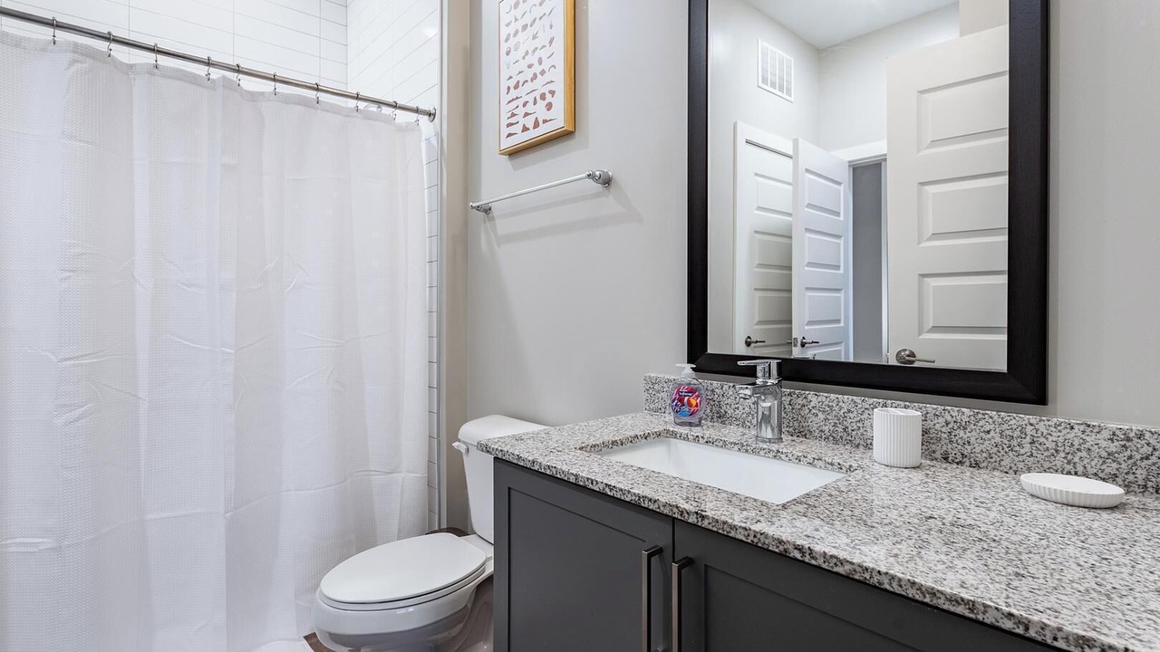 Photo of Bathroom in Hitch Village - Fred Wessels Homes